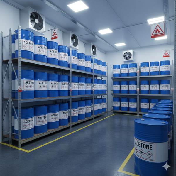 Lưu trữ axeton đúng quy chuẩn 13 axeton co doc khong